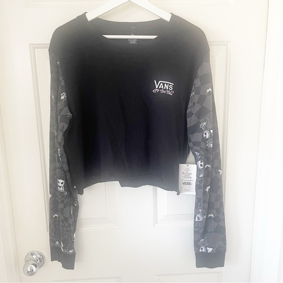 VANS x The Nightmare Before Christmas Jacks Checks Long Sleeve - Picture 4 of 9